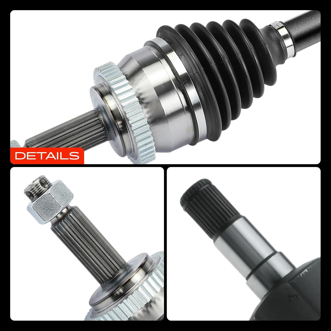 Frankberg Antriebswelle Vorne Links Kompatibel mit Grand Voyager V RT 2.8L 3.3L 3.6L 3.8L 2007-Heute