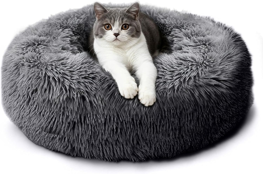 CALIYO Katzenbett Flauschig, Hundebett Kleine Hunde, Katzenkissen Hundekissen Waschbar, Trocknergeei