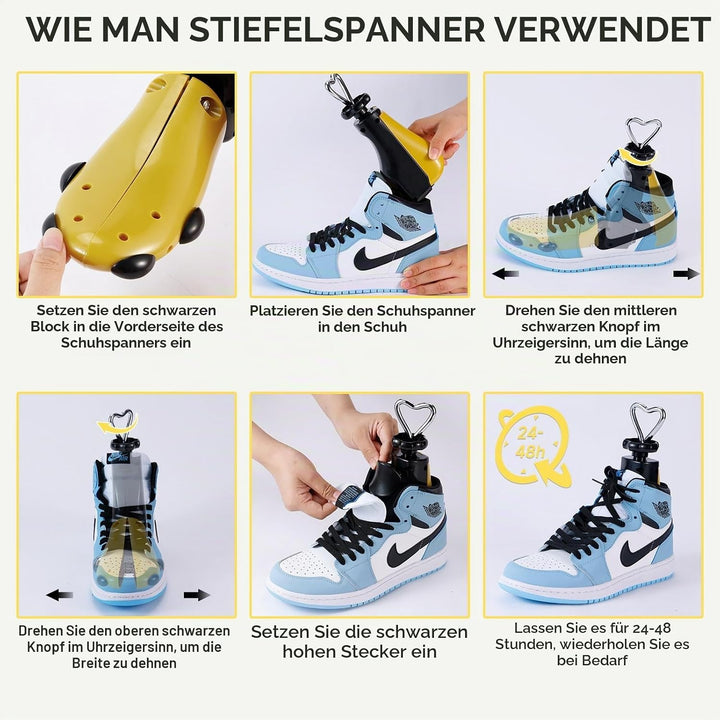Schuhdehner Schuhweiter Stiefel Herren Damen, Schuhspanner Stiefel, Schuhdehner für Stiefel für Eins