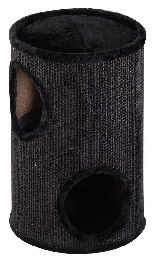 Europet Bernina 431-407585 Trend Kratztonne Everlast-Tower 37 x 37 x 56 cm, schwarz black 37 x 37 x