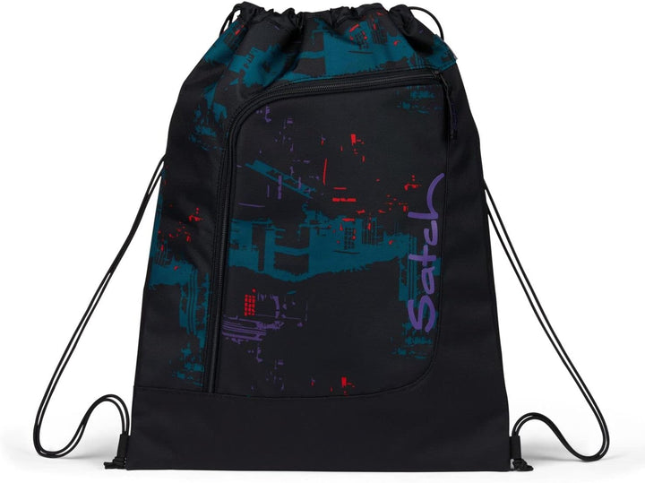 Satch Pack Pencil Slider Light Edition Schulrucksack Set 3tlg. mit Sportbeutel (Night Vision), Night