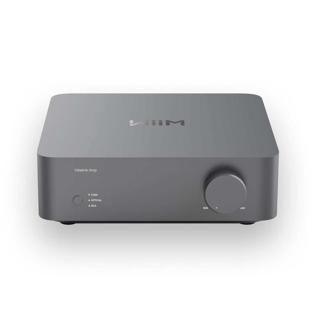 WiiM Vibelink Amp | 100W Leistung Verstärker mit Premium ESS 9039Q2M DAC und TI TPA3255 | Kompatibel
