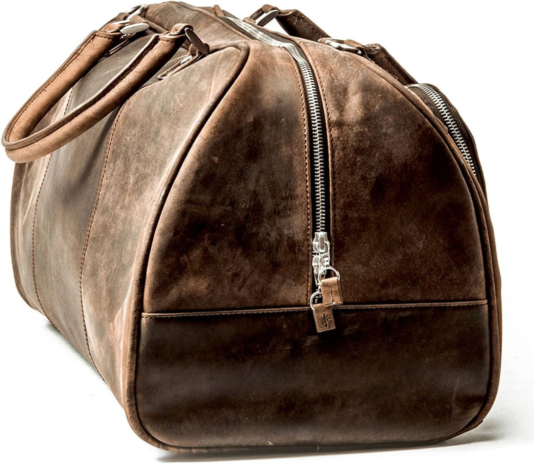 HAROLD'S Antik Reisetasche Leder 52 cm Schwarz, Schwarz