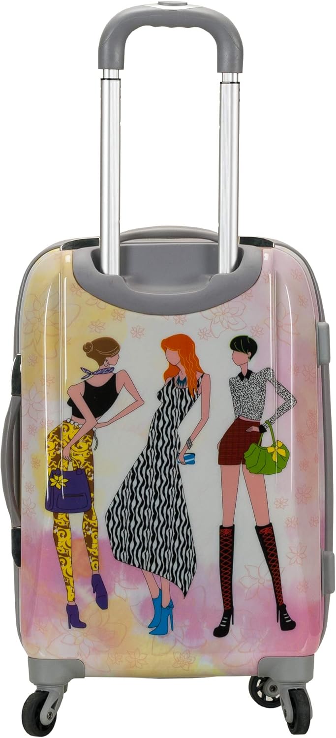 Rockland Vision Hardside Spinner Wheel Gepäck, Modisch, Carry-On 20-Inch, Vision Hardside Spinner Wh
