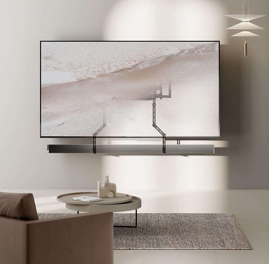 my wall Universal Soundbar-Halterung HZ32-2L – Soundbar TV Halterung, für Bildschirme bis 90 Zoll, P