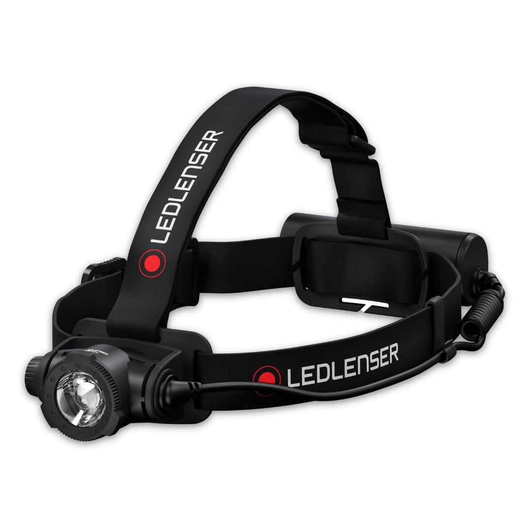 Ledlenser H7R Core Stirnlampe LED, 1000 Lumen, aufladbar mit Lithium Akku, wasserdicht IP67, fokussi
