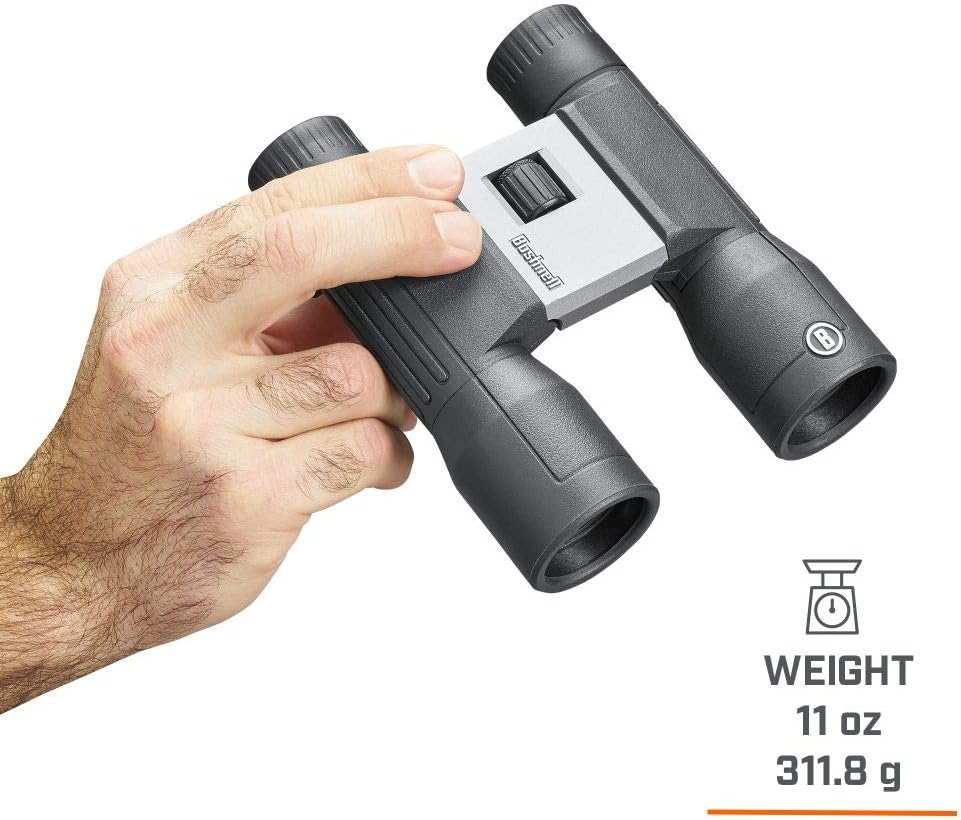 Bushnell - Powerview 2 - Fernglas - 16x32 - Dachkant - Aluminium Metallgehäuse - Mehrschichtvergütun