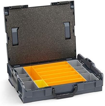 Bosch Sortimo L-Boxx 102 Werkzeugkoffer-Set Anthrazit individuell anpassbar mit Ihrem Logo | bestück