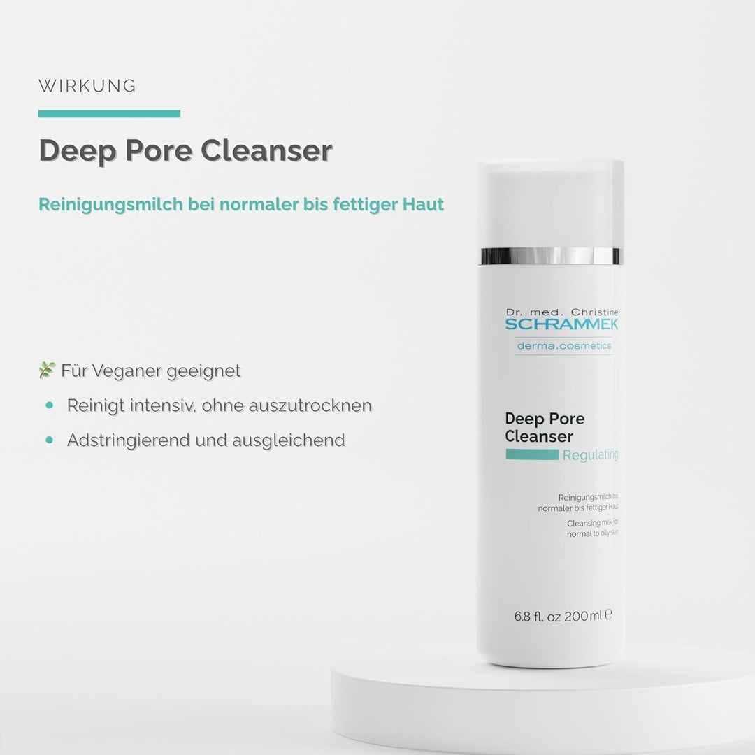 SCHRAMMEK Deep Pore Cleanser, 1 x 200 ml
