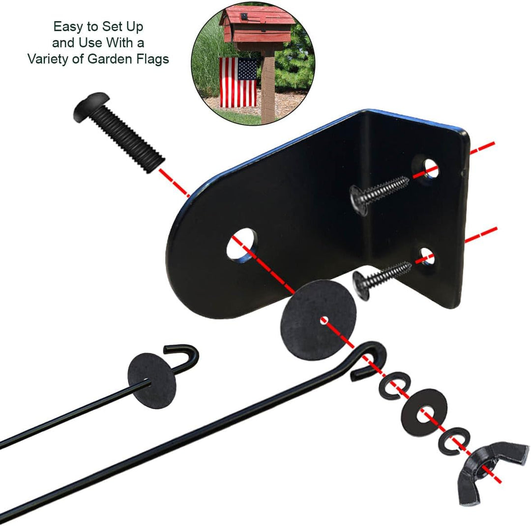 WinCraft Giants Gartenflagge und Briefkastenhalterung