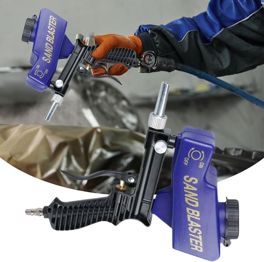 Portable Sandblasting Machine, Handheld Power Sander Tool, Rust Removal Equipment for Metal Paint Re
