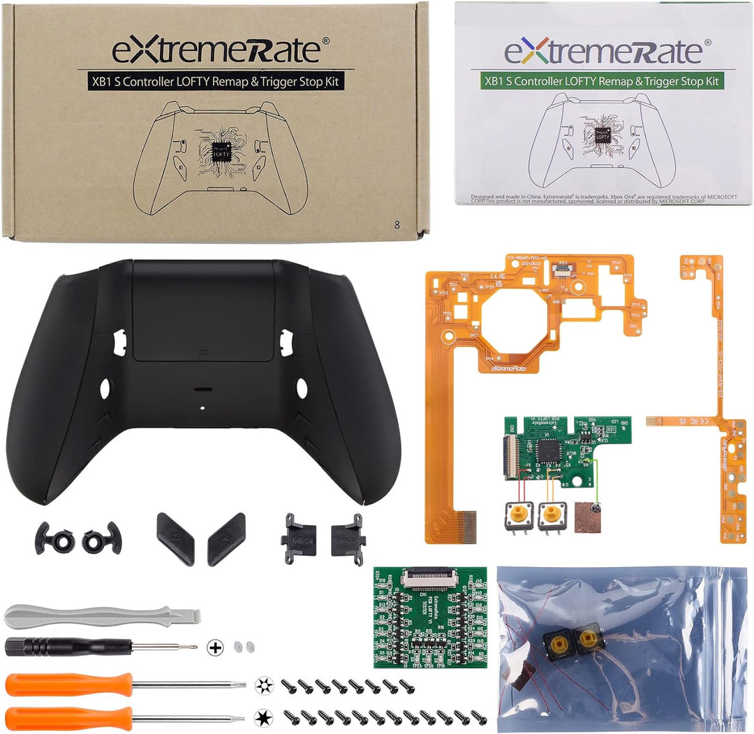 eXtremeRate Lofty Programmierbares Remap&Trigger Stop Kit für Xbox One S/X Controller,Remap-Board/Up