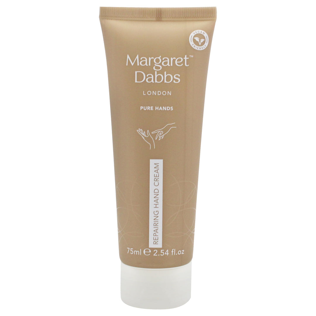 Margaret Dabbs Pure Repairing Hand Cream Deep, Lasting Hydration for Very Dry Skin, Rose and Lemon S