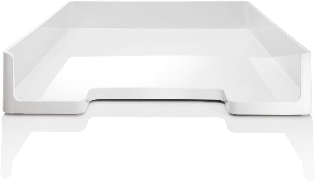 SIGEL SY421 stabile Briefablagen Eyestyle weiss, 3er-Set, wie SA107 Briefablage, 3 Stück, Briefablag