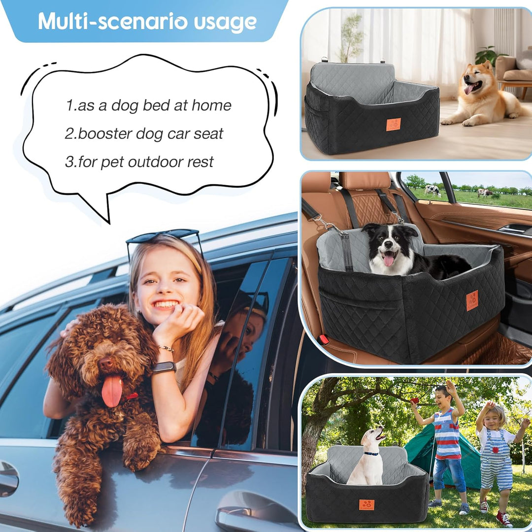 Hunde Autositze für mittlere/grosse, Hundesitz für Hunde unter 22Kgs oder 2 kleine, Abnehmbarer und