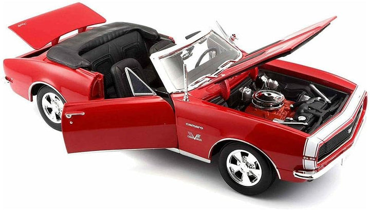 Maisto 1/18 Chevrolet Camaro SS 396 Convertible 1967 - Rot