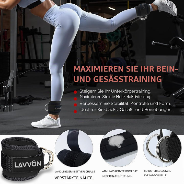 Langhantel Polster Set - Hip Thrust Pad Polster für Langhantelstange - Hantel Nackenpolster, Polster