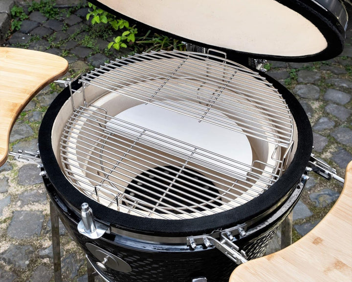 FLAME ROCK Grillrost System für Kamado 24 Flexibles Rost für Keramikgrills