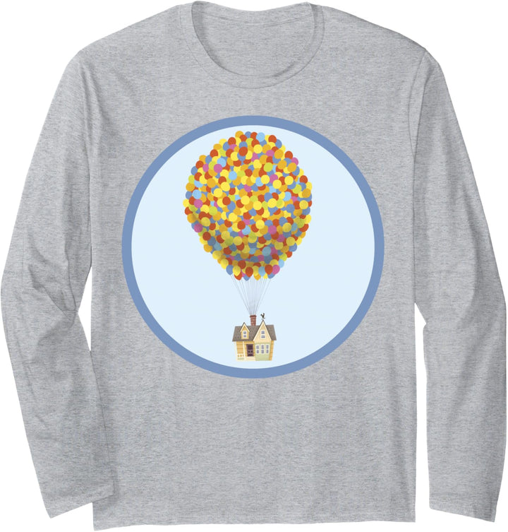 Disney Pixar Up Balloon House Langarmshirt