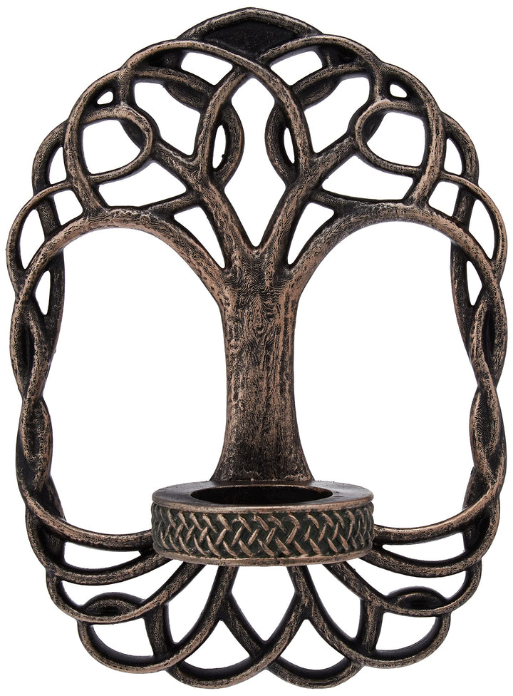 Nemesis Now D2415G6 Kerzenhalter Baum des Lebens 23cm Bronze