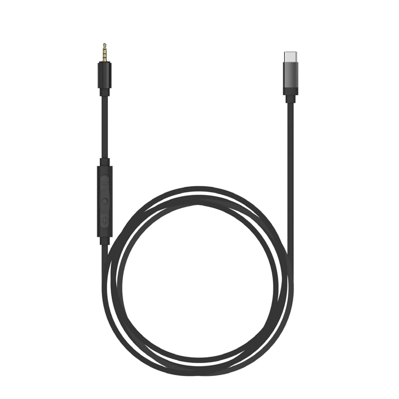 Koss Utility Cord USB-C Cable, Works Utility Series System, In-Line Microphone and Remote, Built-in