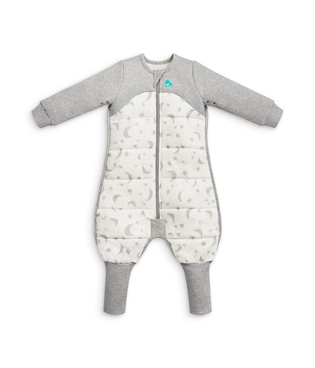 Love To Dream Schlafsack mit Füssen, 12-24 Monate, integrierte Steppdecke für kühle Temperaturen (16