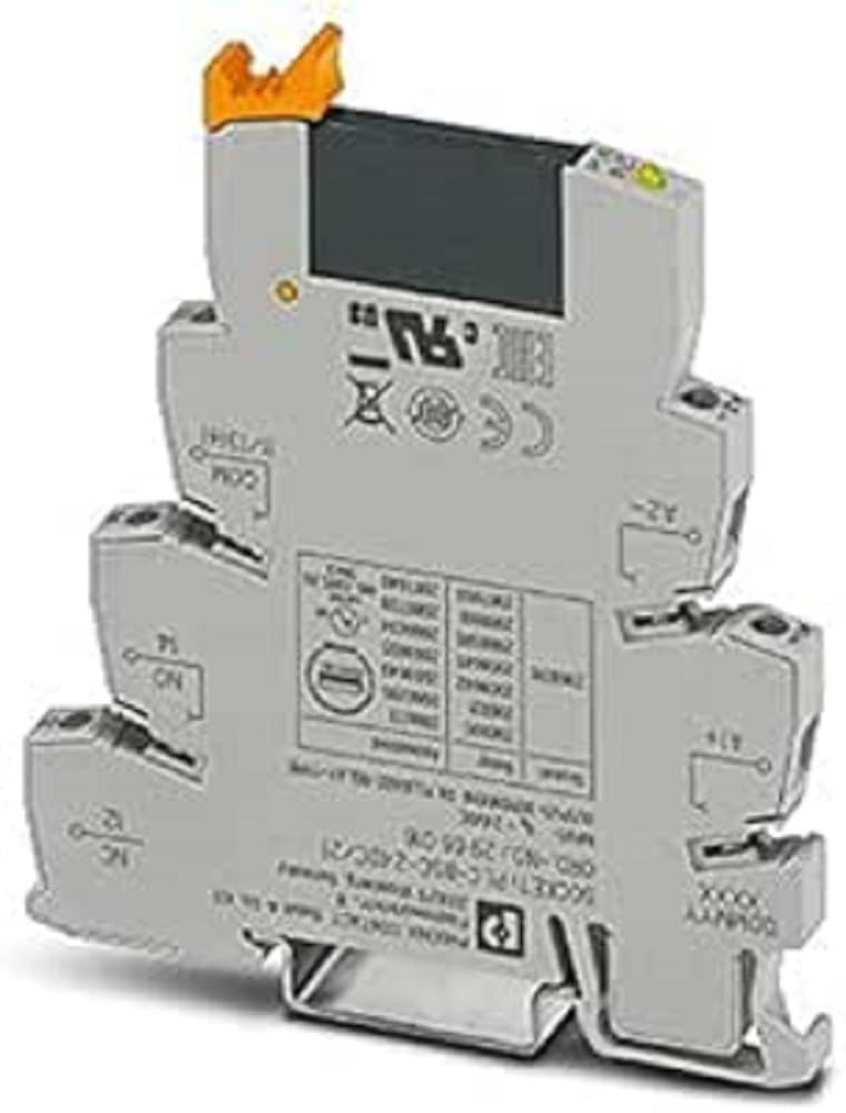 Best Price Square PLC OPTOCOUPLER, D/Rail, 24DC/24DC PLC-OSC- 24DC/ 24DC/ 2 by Phoenix Contact