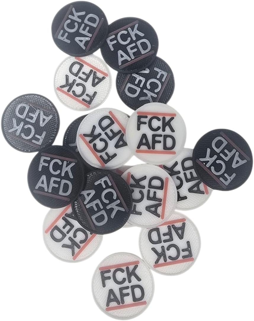 Einkaufschip FCK AFD – Praktischer Chip für den Einkauf 100 Weiss, 100 Weiß