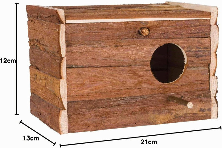 Trixie 5633 Natural Living Nistkasten, 30 × 20 × 20 cm/ø 7,8 cm 30 x 20 x 20 cm, 30 x 20 x 20 cm