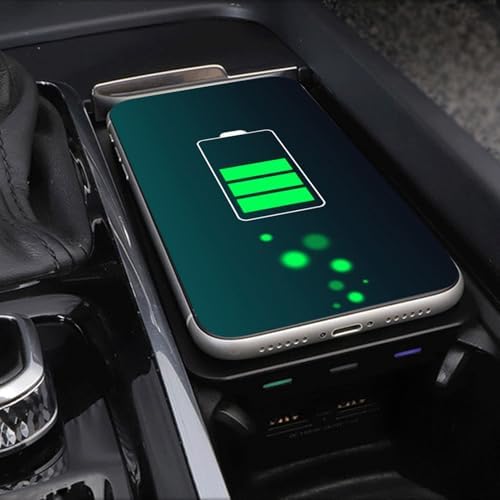 Kabellose Kfz-Ladegeräte, Kfz Ladegeräte Kabellose 15W Car Wireless Charger Auto Ladegerät Wireless