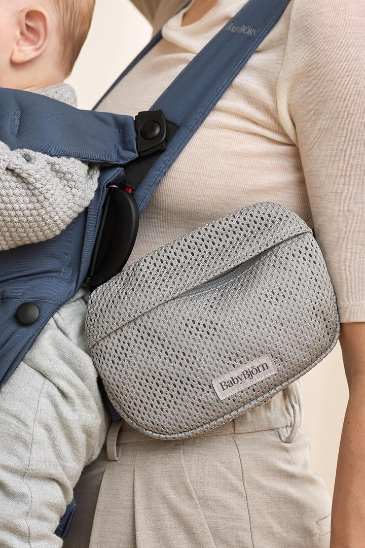 BabyBjörn Taschenbeutel für Babytrage, Netzstoff, Grau Taschenbeutel für Babytrage Grau, Taschenbeut