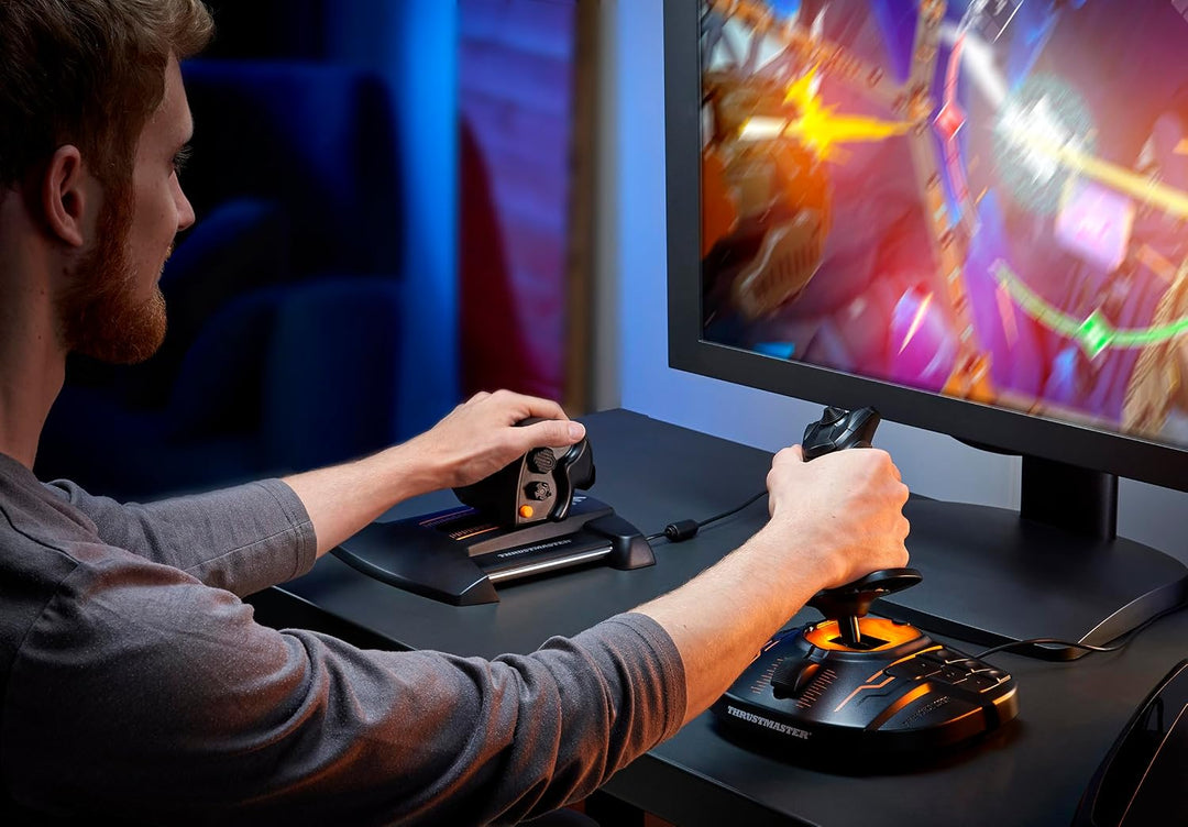 Thrustmaster T16000M FCS Hotas - Präzisions-Joystick und Schubregler für PC - Ideal für Flugsimulati