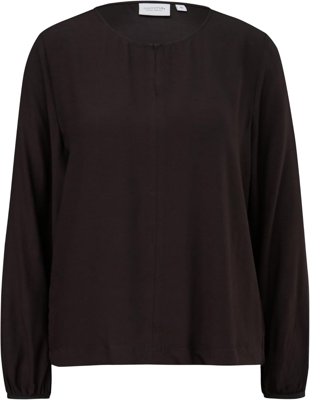 Comma Damen Bluse 34 0120 Weiss, 34 0120 Weiß