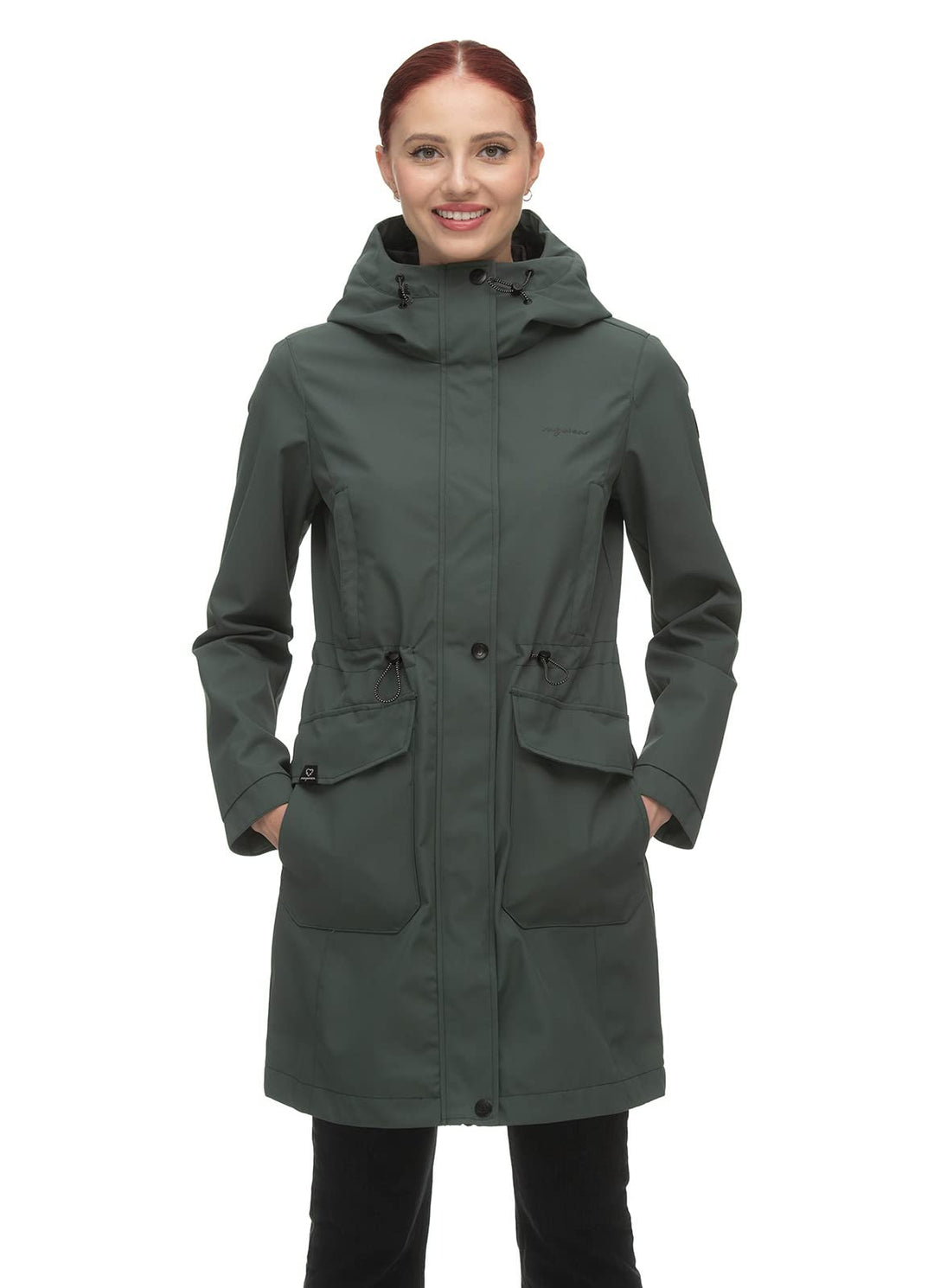 Ragwear SUMMER RELOVED REMAKE Damen Frauen Parka,Mantel,Übergangsmantel,Übergangsjacke mit Kapuze L