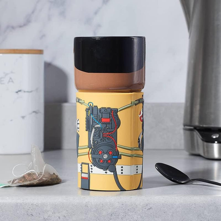 Numskull Offizieller Ghostbusters Winston Zeddemore CosCup – Keramikbecher mit Gummimanschette – 400