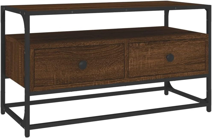 vidaXL TV Schrank, Fernsehschrank mit viel Stauraum, Lowboard für Fernseher Wohnzimmer, Fernsehtisch