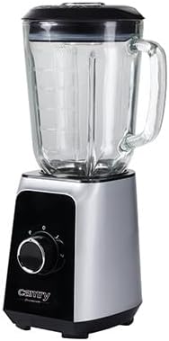 CAMRY CR 4077 Standmixer mit 1,5l Glasbehälter, Smoothie Maker, Hochleistungsmixer, Mahlung, Eis-Zer