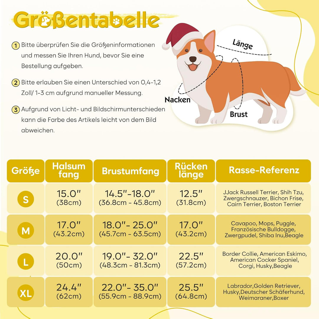 Weesiber Regenmantel Hund – Reflektierender hunderegenmantel wasserdicht verstellbare Regenjacken fü