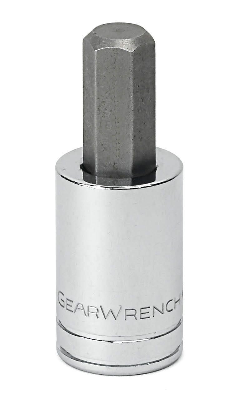 GearWrench 1/2 Antrieb Hex Bit Sockel mit Bit, 80660 10-mm Bit, 10-mm Bit
