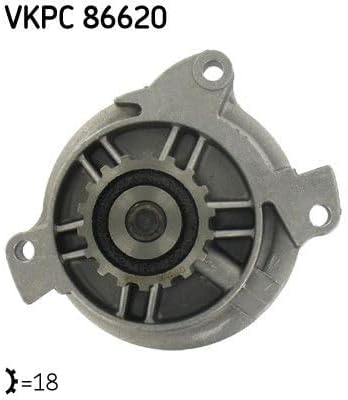 SKF VKMC 01258-2 Spannrollensatz inkl. Wasserpumpe