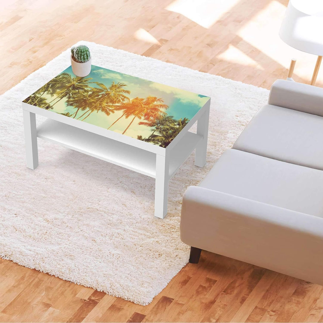Möbel-Folie passend für IKEA Lack Tisch 90x55 cm I Möbeldekoration - Möbel-Sticker Aufkleber Folie I