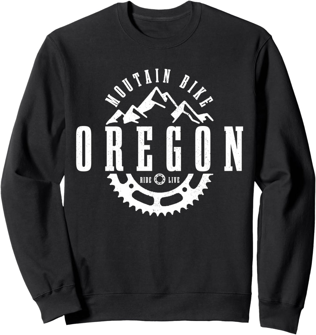 Oregon Mountainbike MTB Downhill Souvenir USA Sweatshirt