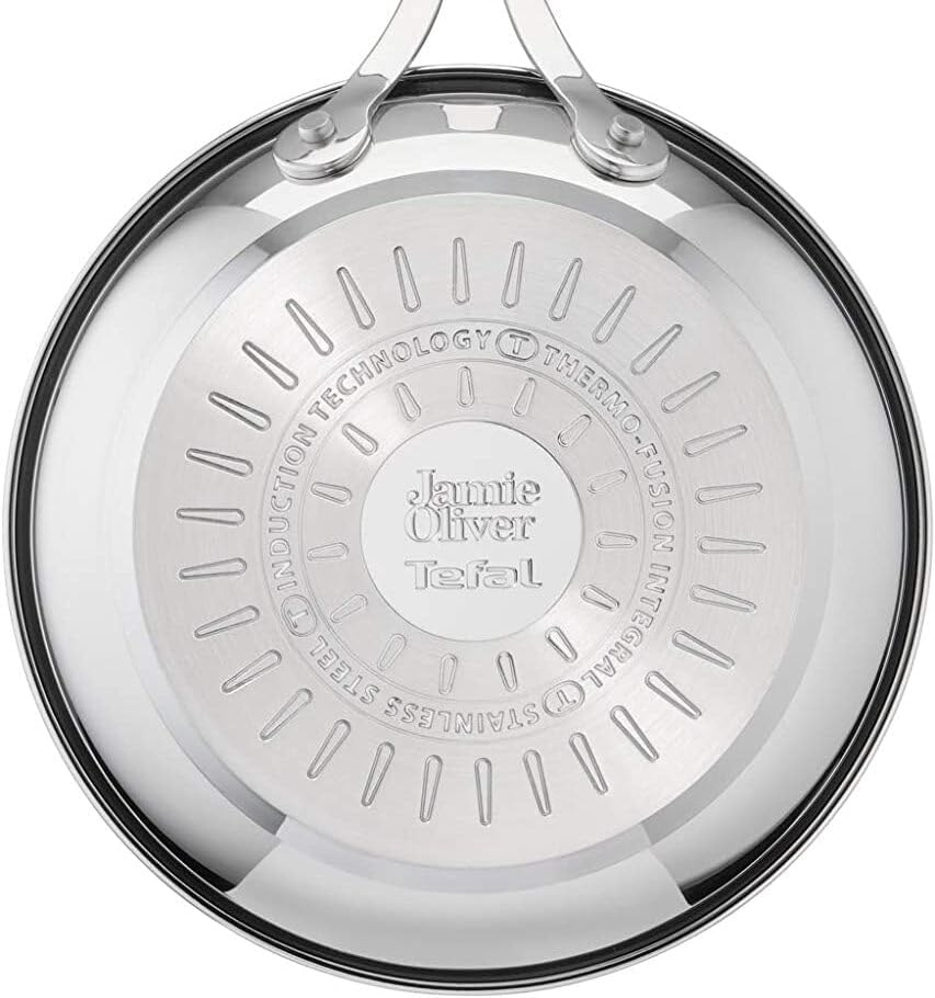 Tefal Jamie Oliver Edelstahl-Bratpfanne, antihaftbeschichtet, 20 cm, induktionsgeeignet 20 cm Frying