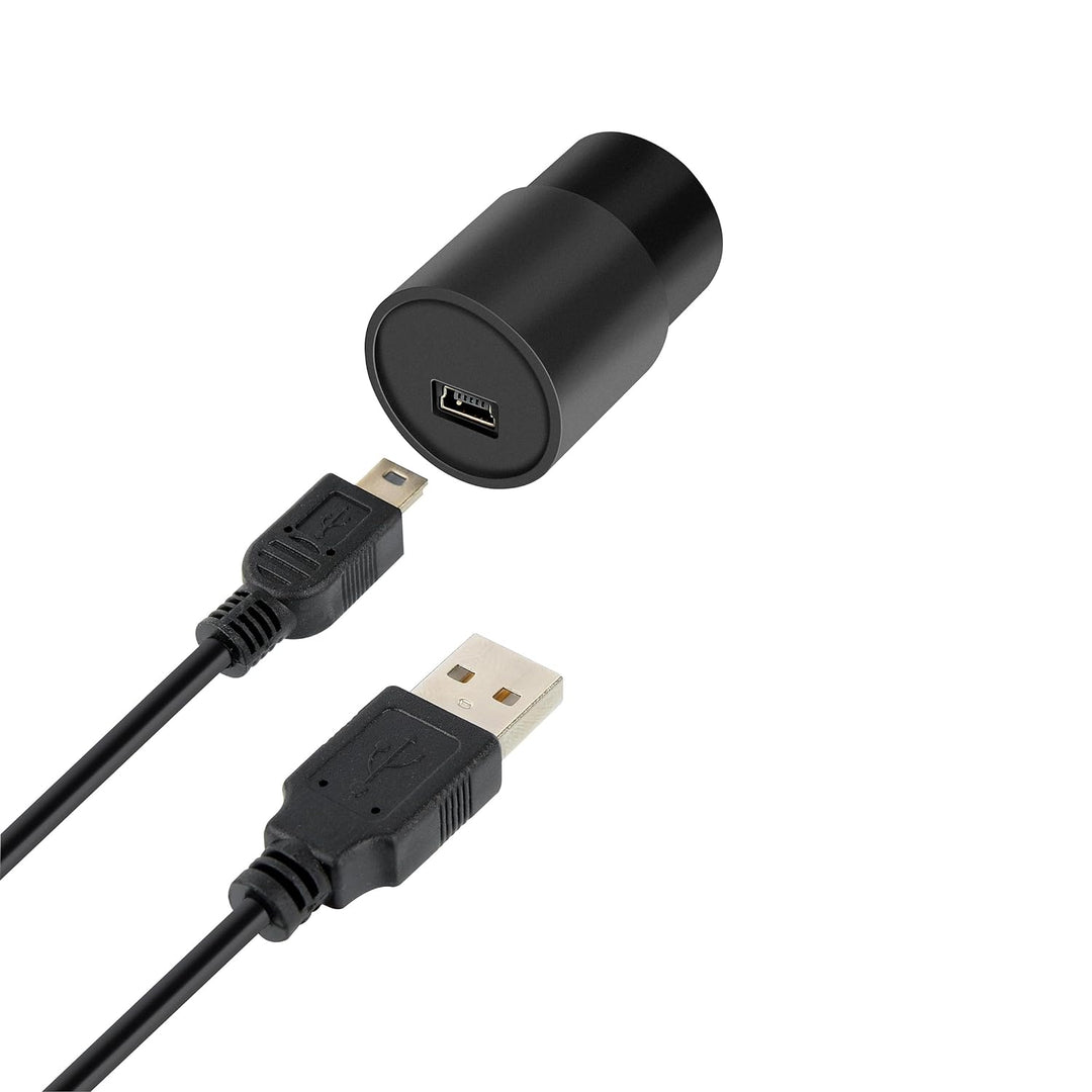 Bresser USB Mikroskop MikrOkular Teleskop Kamera Full HD Auflösung, mit integriertem UV/IR Sperrfilt