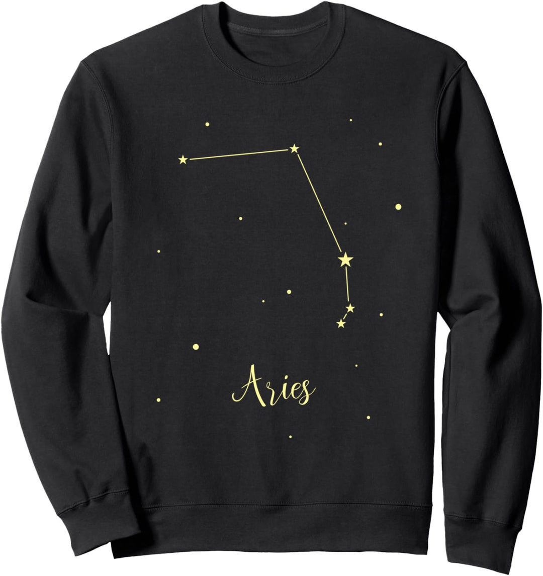 Widder Aries Sternzeichen Sternbild Sternbilder Sweatshirt