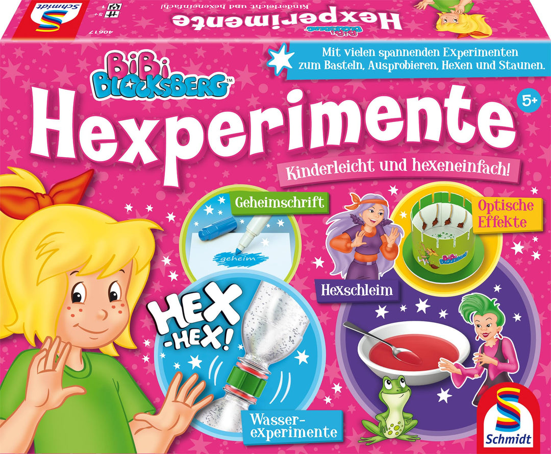 Schmidt Spiele 40617 Bibi & Tina Bibi Blocksberg, Hexperimente, Zauberkasten, Experimente, Bunt Sing