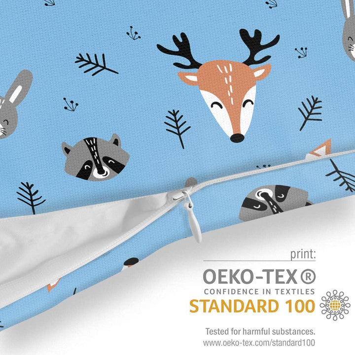 VOID Kinder lustige Tiere Kissenbezug Kissenhülle Sofakissen Kissen Deko Outdoor-Kissen Dekokissen,