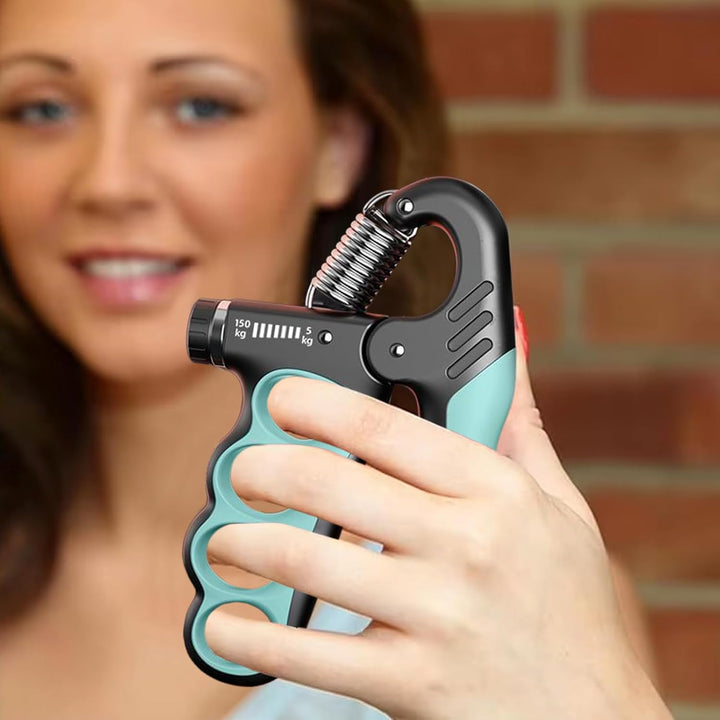Unterarmtrainer - Handtrainer, Griffkraft Trainer, Handgriff-Stärker, Verstellbares Muskelaufbaugerä