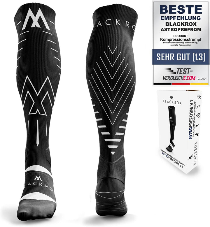 BLACKROX Kompressionssocken Astropreform WINGROX Premiun Kompressionssocken Sportkompressionssocken