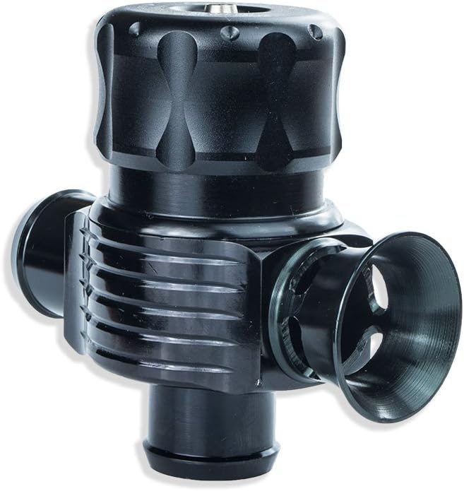 Blow Off Schubumluft-Ventil mit 25mm Anschluss - Splitter - Kolben einstellbar